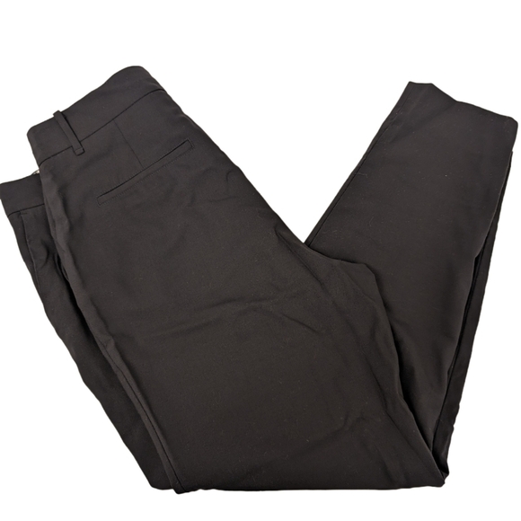 MM LEFLEUR Washable Wool Twill Dress Pants Navy Blue Trousers 14 - Picture 5 of 16